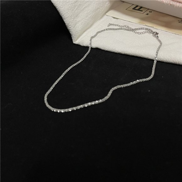 Sparkling Stones Necklace Choker - Picture 7 of 11